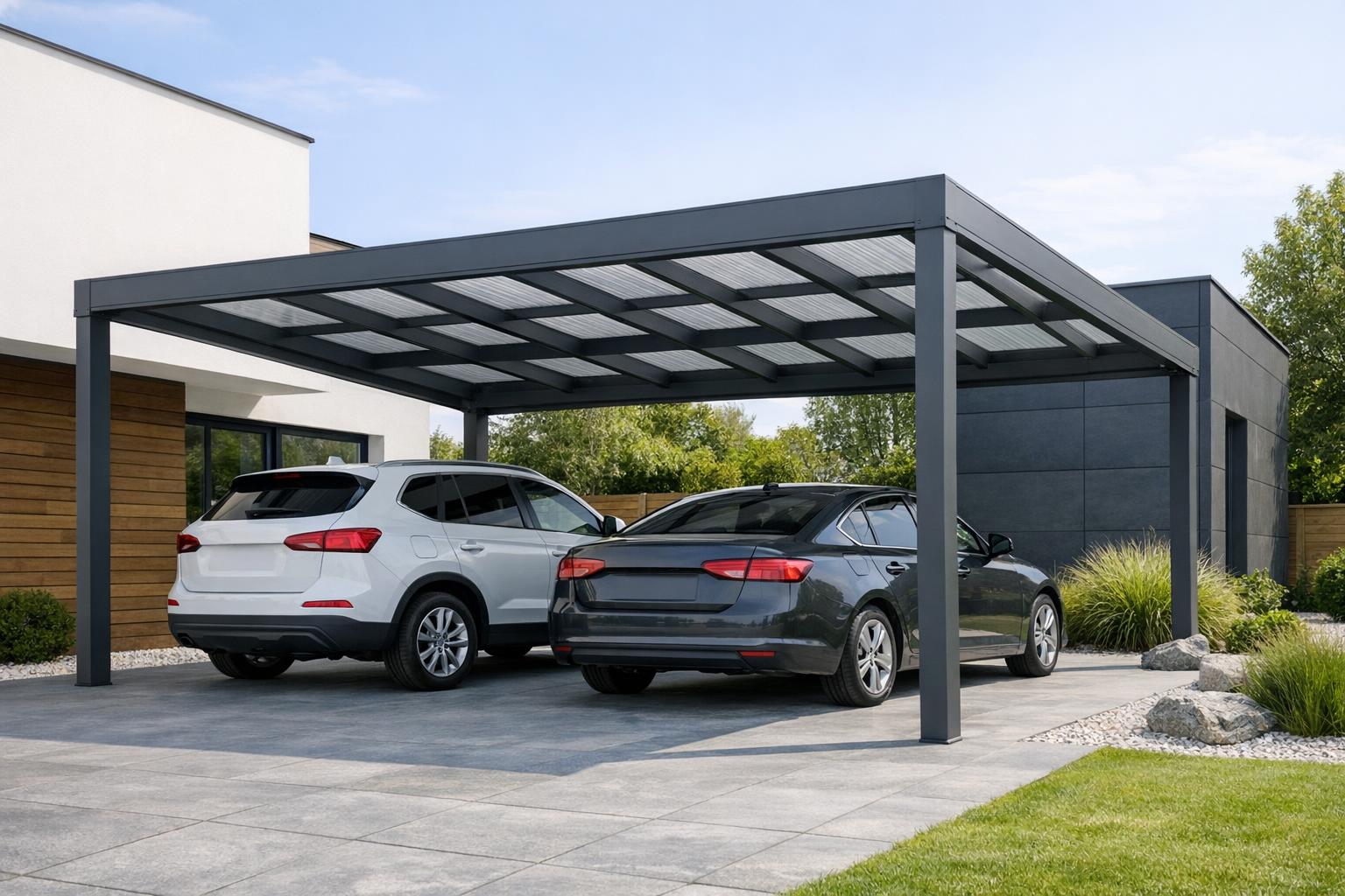 Aluminiowa wiata Carport jako trwała alternatywa dla garażu